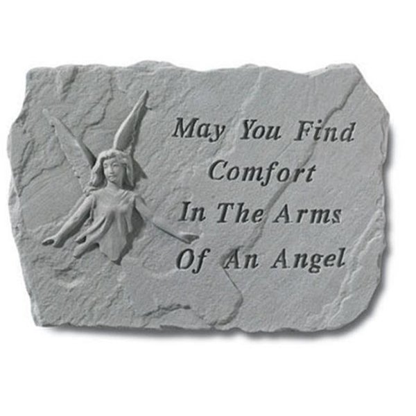 Kay Berry Inc Kay Berry- Inc. 69320 May You Find Comfort In The Arms Of An Angel - Angel Memorial 18 Inches x 13 Inches 69320